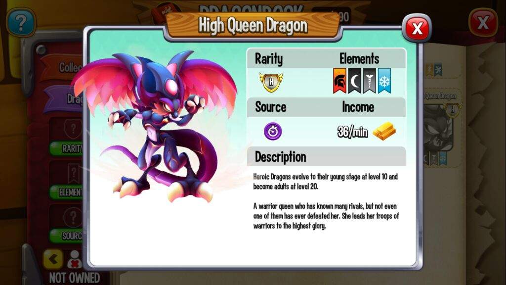 what level do you have to be to hatch a heroic dragon in dragon city