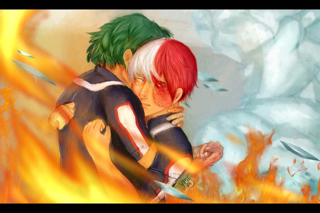 Tododeku Digital Art The Fight My Hero Academia Amino