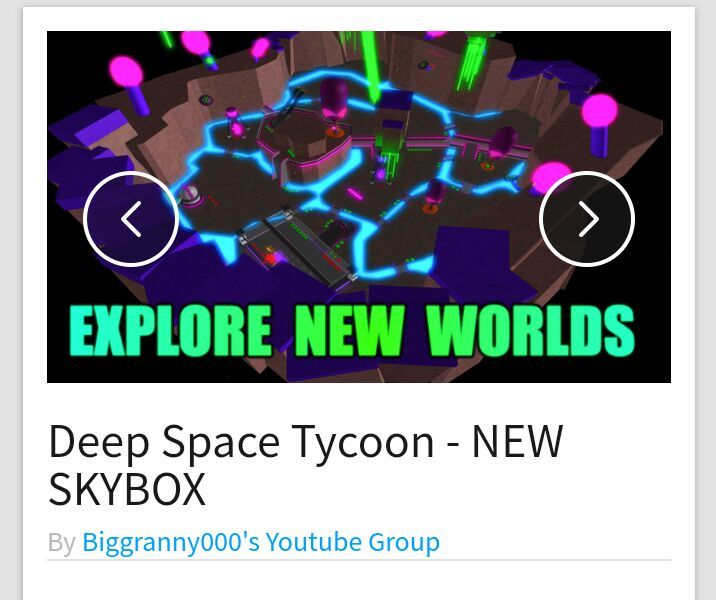 Space Tycoon Roblox