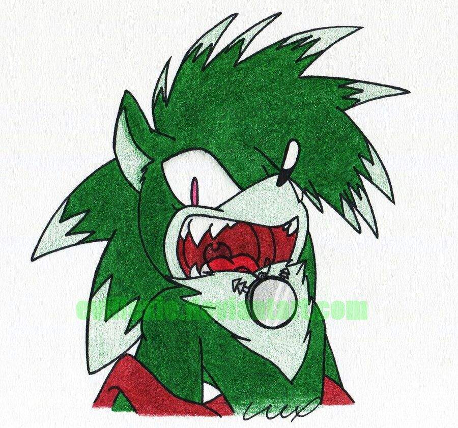 Classic Manic as a werehog | Sonic the Hedgehog! Amino