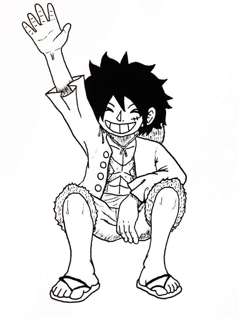 Monkey D Luffy Drawing One Piece Amino