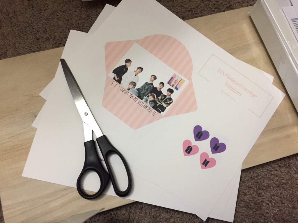 diy bts photocard envelopes army s amino