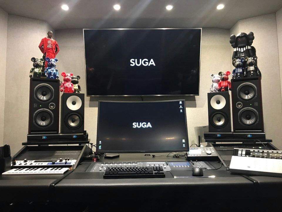 Genius Lab Tempat Bersemedi Suga Dalam Membuat Lagu 