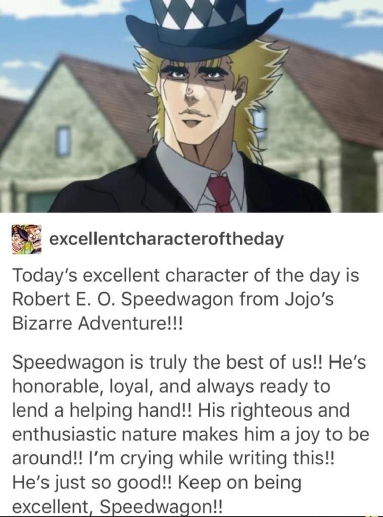 Speedwagon | Anime Amino