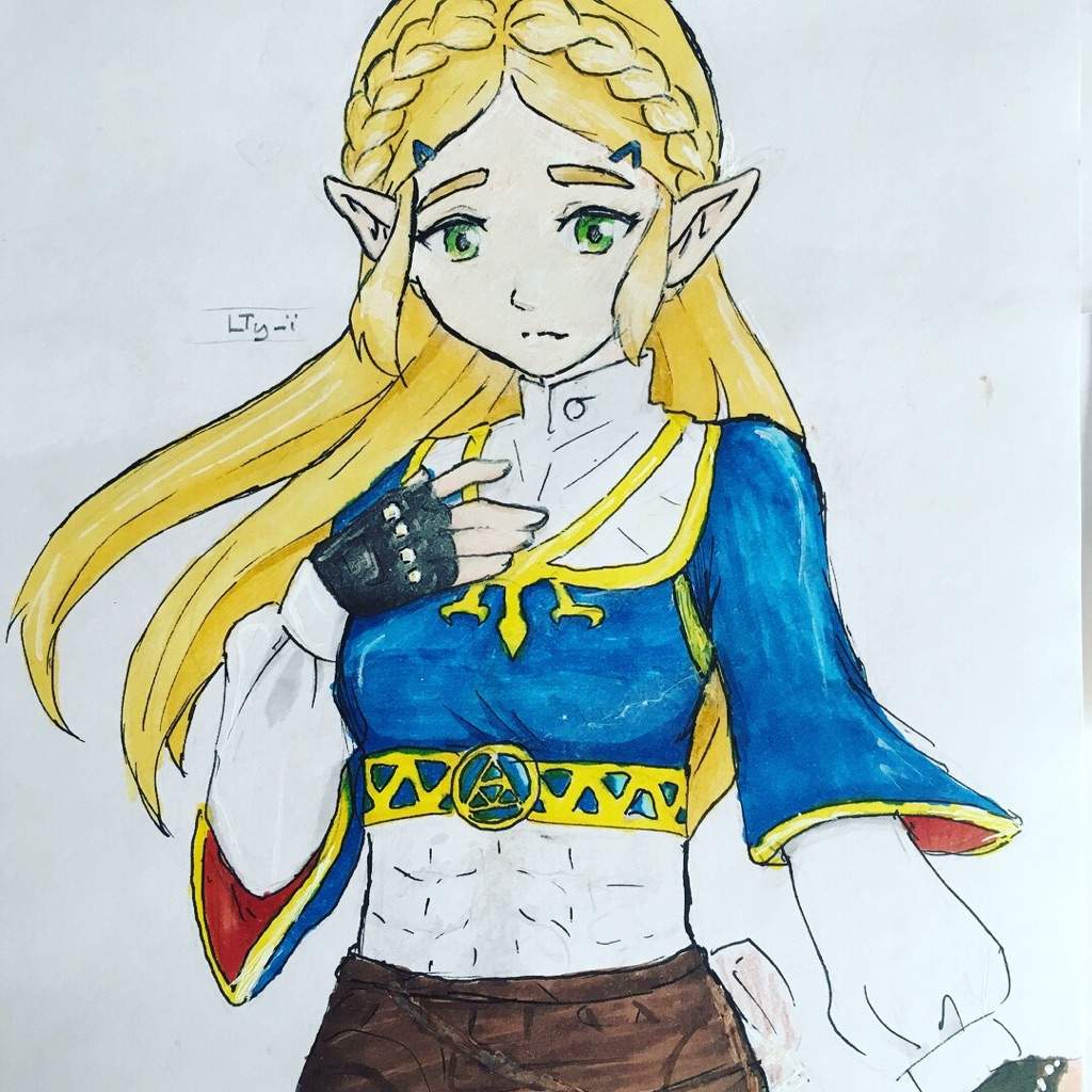 Zelda botw . Drawing | Zelda Amino