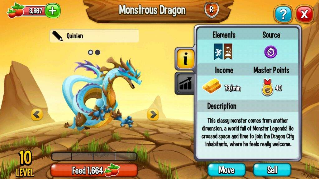 monstrous dragon dragon city level 15 dragon