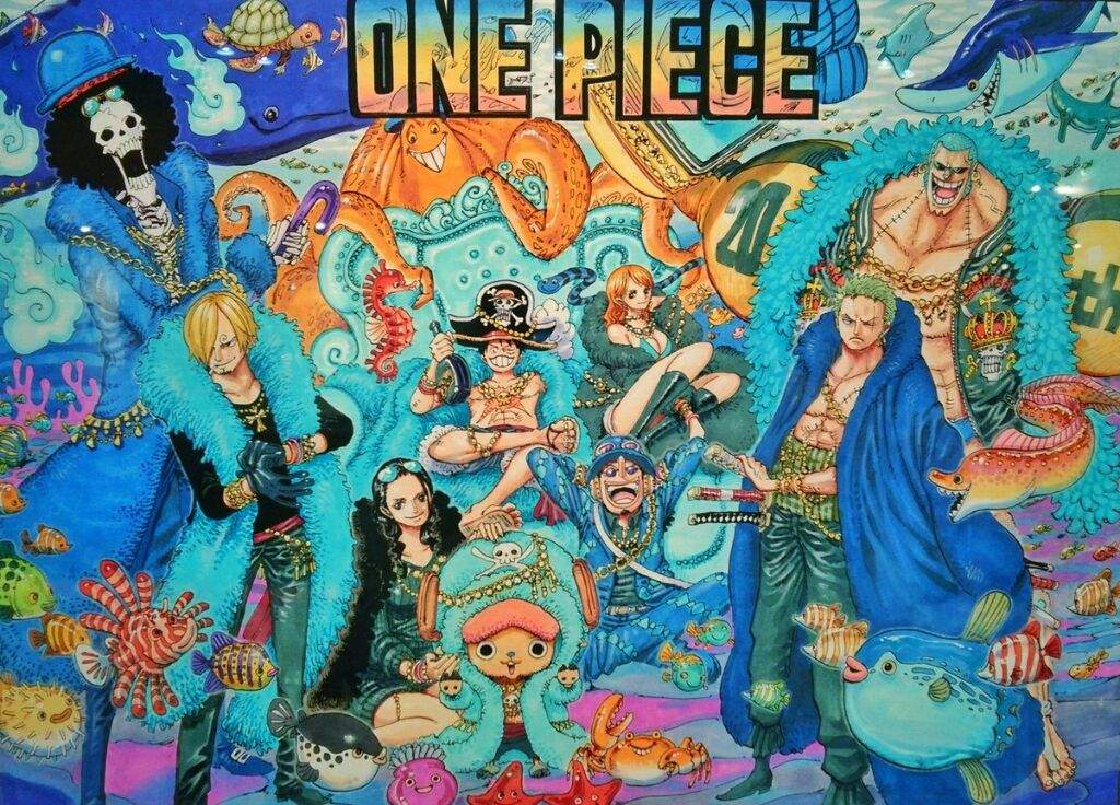 One piece's 20th Anniversary!!!!!!!! Thank you for two decades of