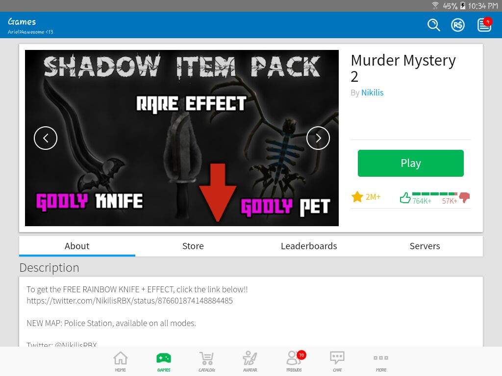 Murder Mystery 2 Roblox Amino - gallery