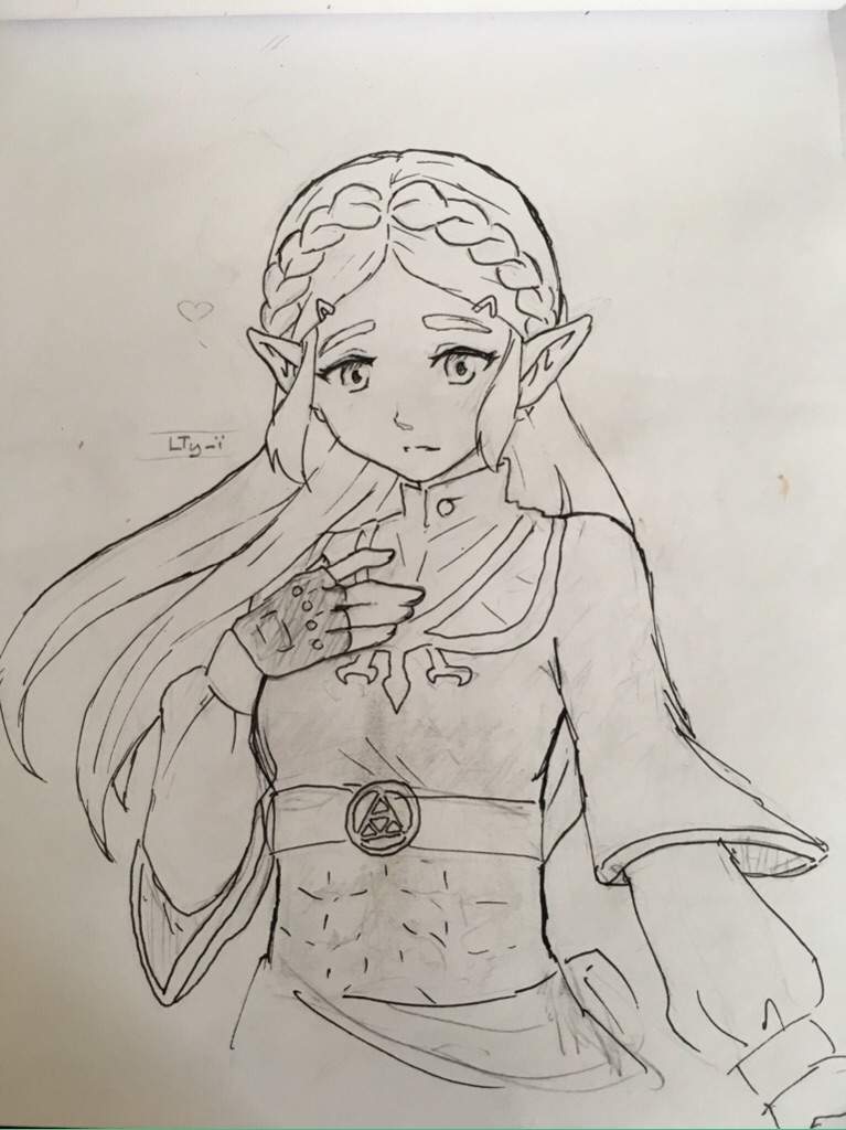 Zelda botw . drawing | The Legend of Zelda Amino