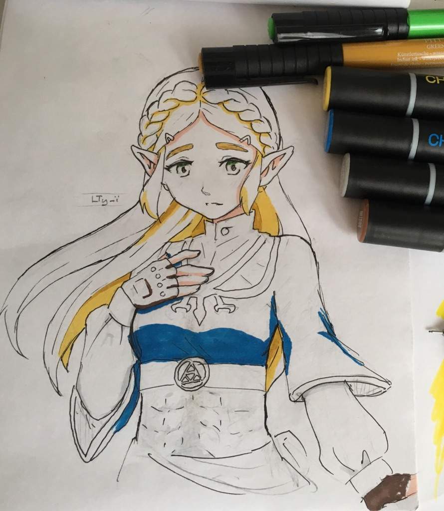 Zelda botw . drawing | The Legend of Zelda Amino