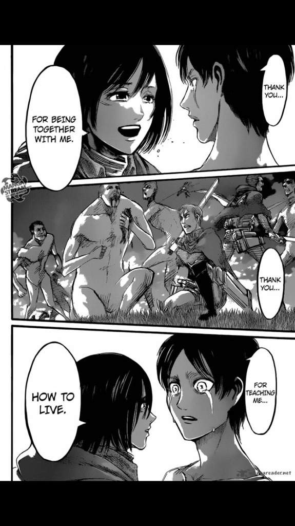 Relationship Analysis Eren and Mikasa Attack On Titan Amino