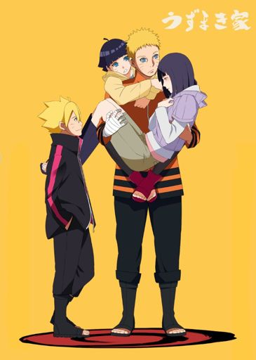 Naruto y hinata y sus hijos | Clan Uchiha Y Uzumaki Oficial Amino