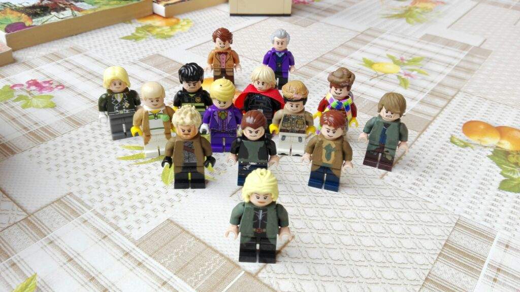 dr who lego figures