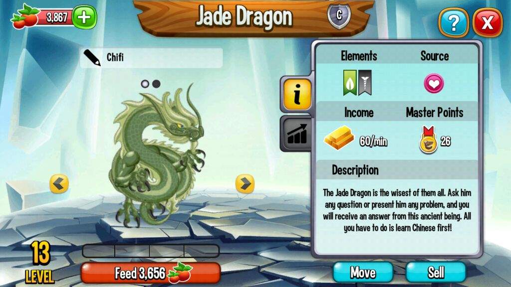 jade drache dragon city