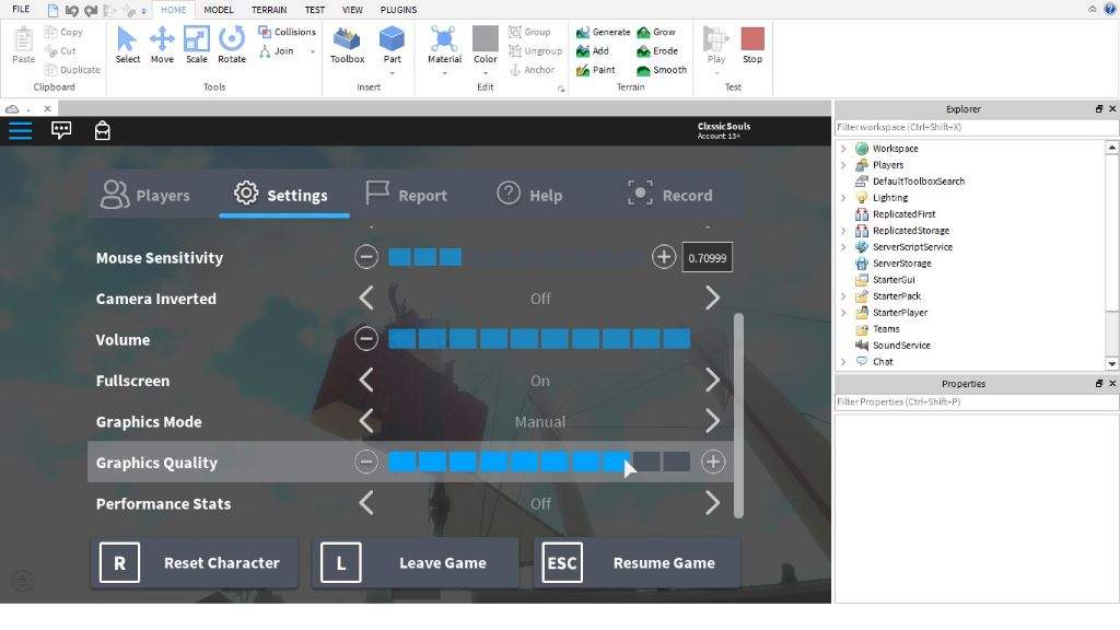 How To Make Graphics On Your Game Roblox Develop Roblox Amino - how do you make a game in roblox gameswallsorg