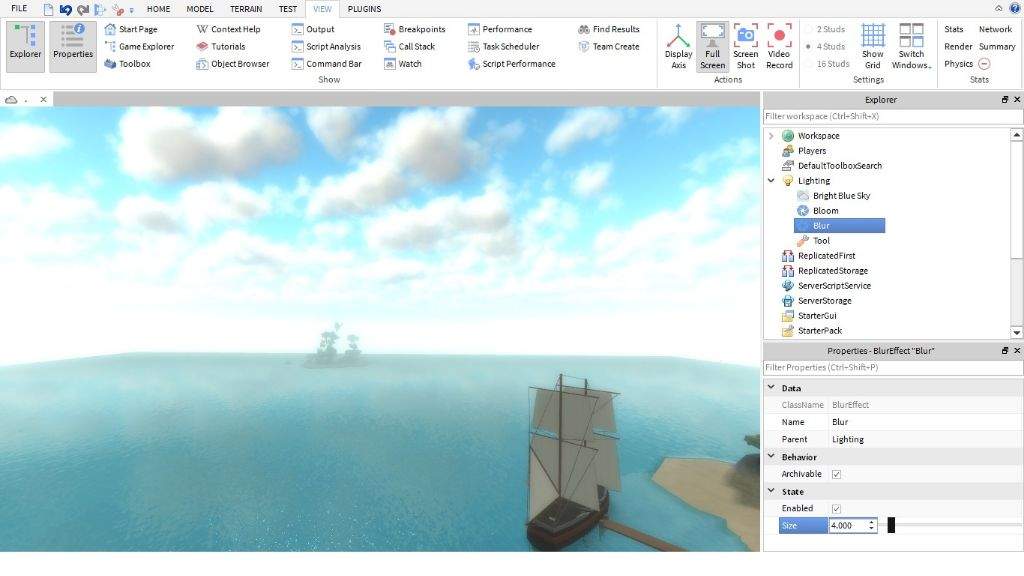 How To Make Graphics On Your Game Roblox Develop Roblox Amino
