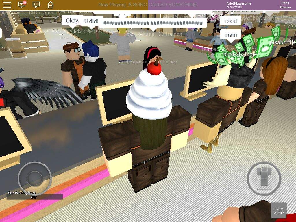 Saw Some People Fighting At My Job Roblox Amino