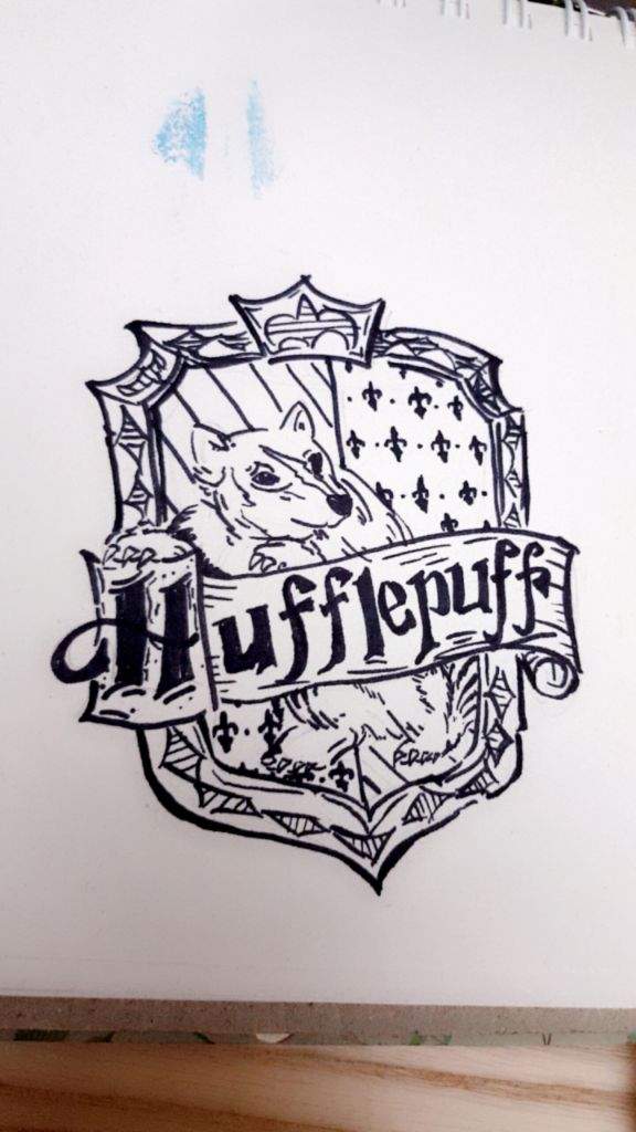 HUFFLEPUFF DRAWING | Harry Potter Amino