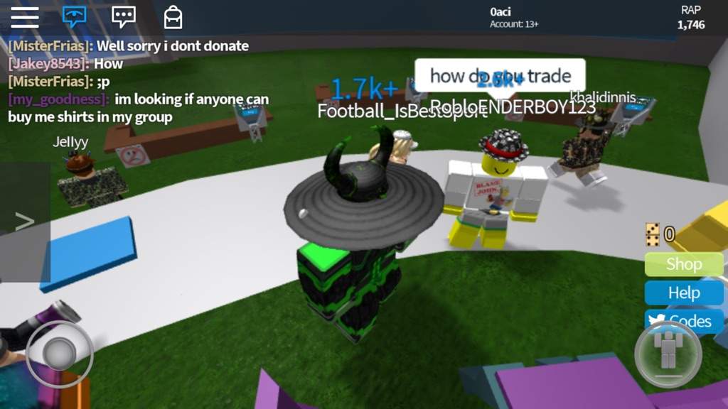 Codes For Roblox Trade Hangout