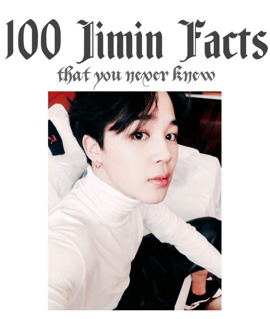 100 Jimin Facts that you never knew | ARMY's Amino