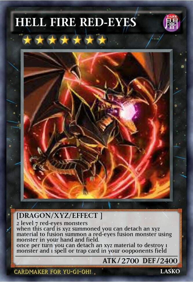 Custom redeyes cards Duel Amino