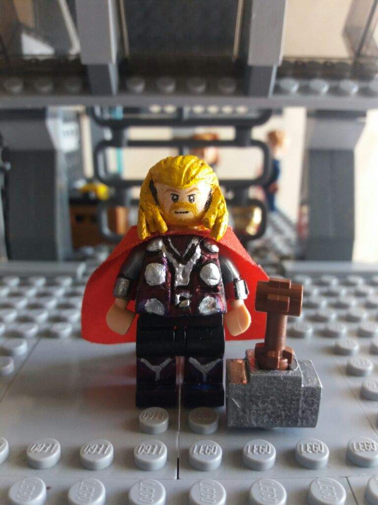 custom lego thor hammer