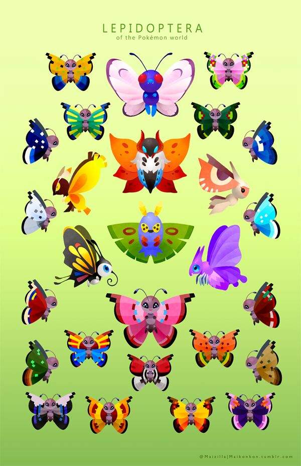 Favorite Butterfly Pokemon Cartoon Amino