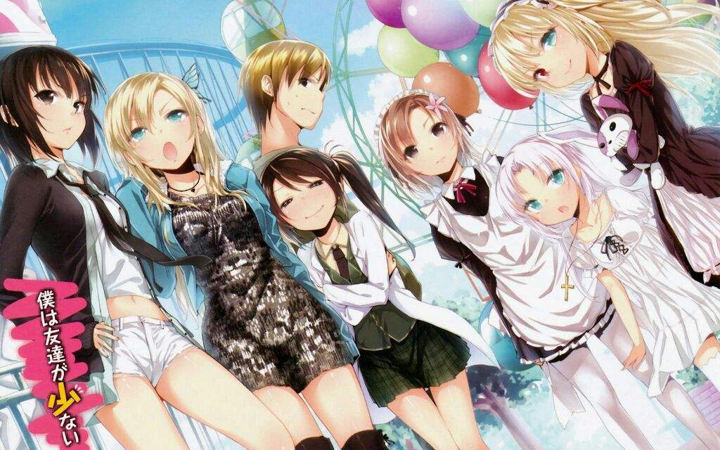 Anime group of girls