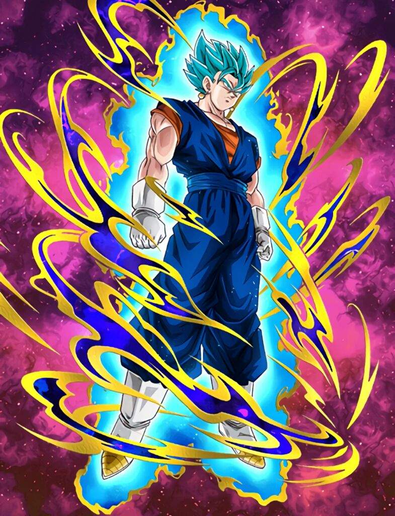 goku and vegeta blue dokkan