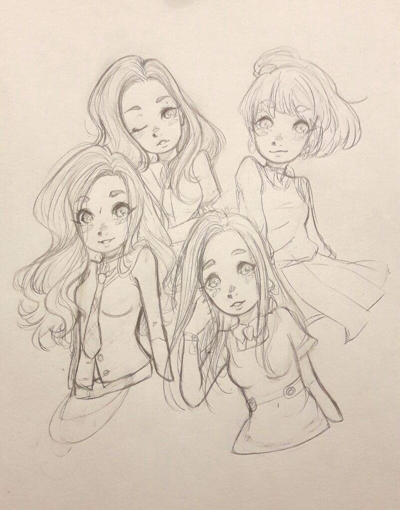 Sketching Blackpink Coloring Pages Blackpink Reborn 2020