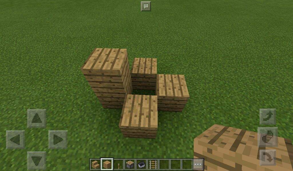 How to make a chair in minecraft pe | Minecraft Amino