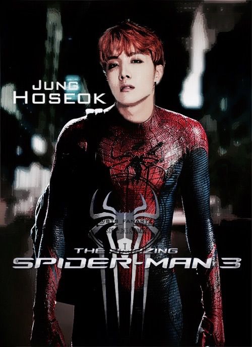 JH]❤️SPIDER-MAN? | BTS FAN MADE Amino