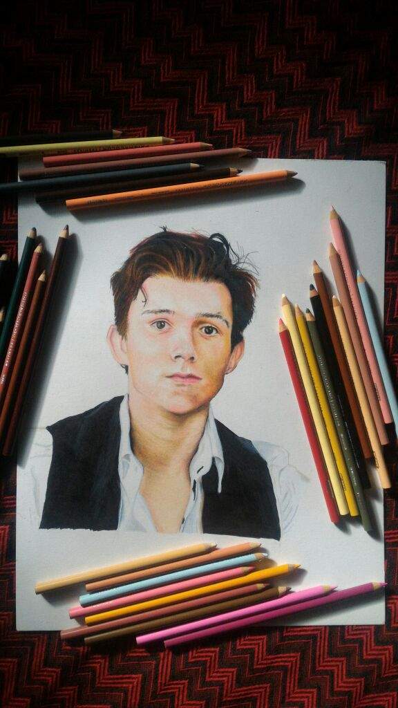 Drawing Tom Holland | Art Amino