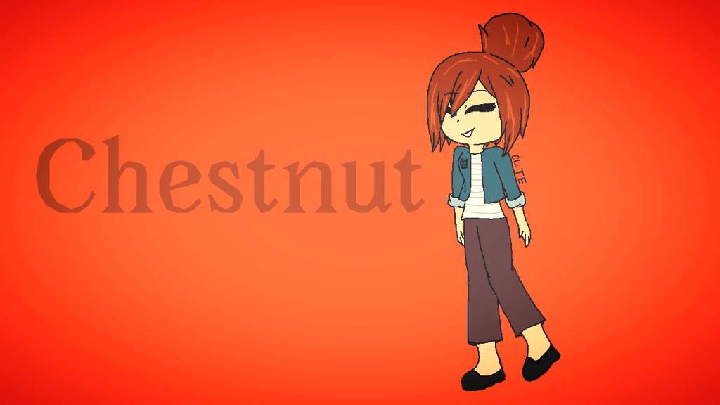This Is A Chestnut Character From Roblox And Their Name Is