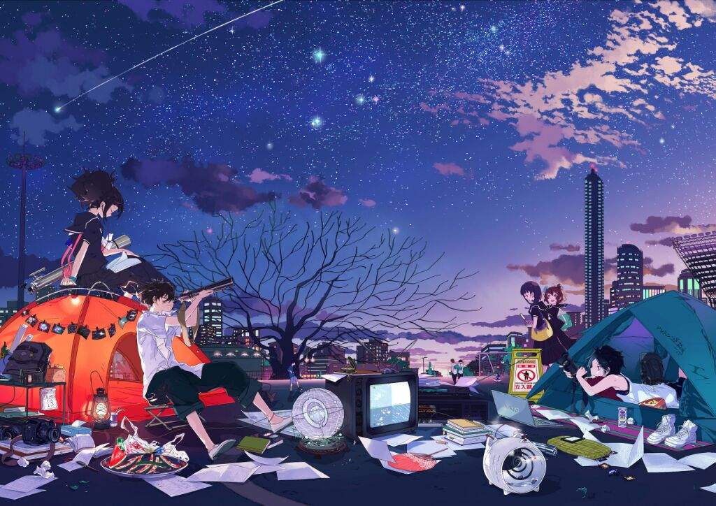 Nice Day For Camping Manga Going Camping | Anime Amino