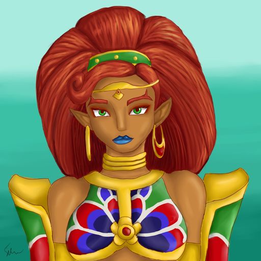 Urbosa Fanart | Zelda Amino