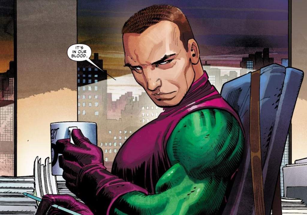 Deitzel: I disagree, because Norman Osborn doesn't really have the bes...