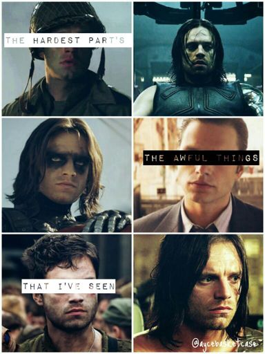 Bucky Barnes // Sleep >> My Chemical Romance | Marvel Cinematic ...