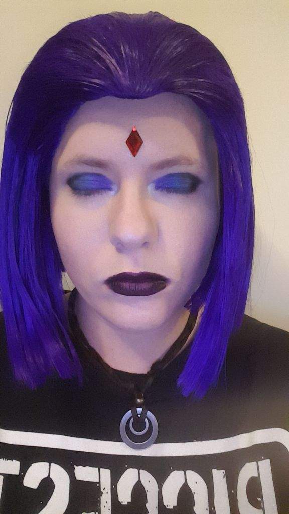 Raven Teen Titans Makeup Test and Snapchat Fun | Cosplay Amino