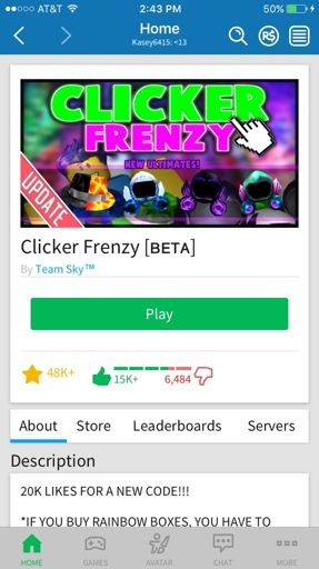 Clicker Frenzy Codes