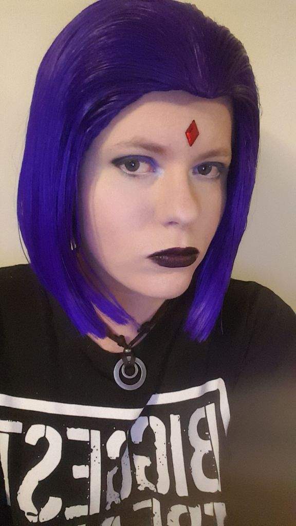 Raven Teen Titans Makeup Test and Snapchat Fun | Cosplay Amino