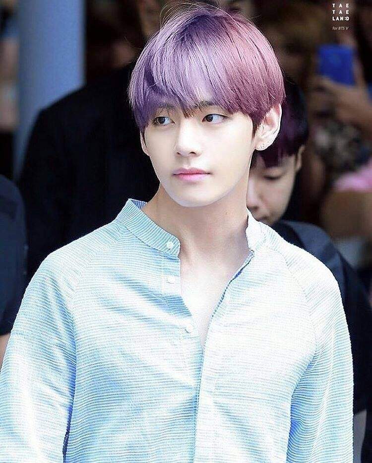 Purple hair Taehyung💜 breathe of you agree with me💟 | ARMY's Amino