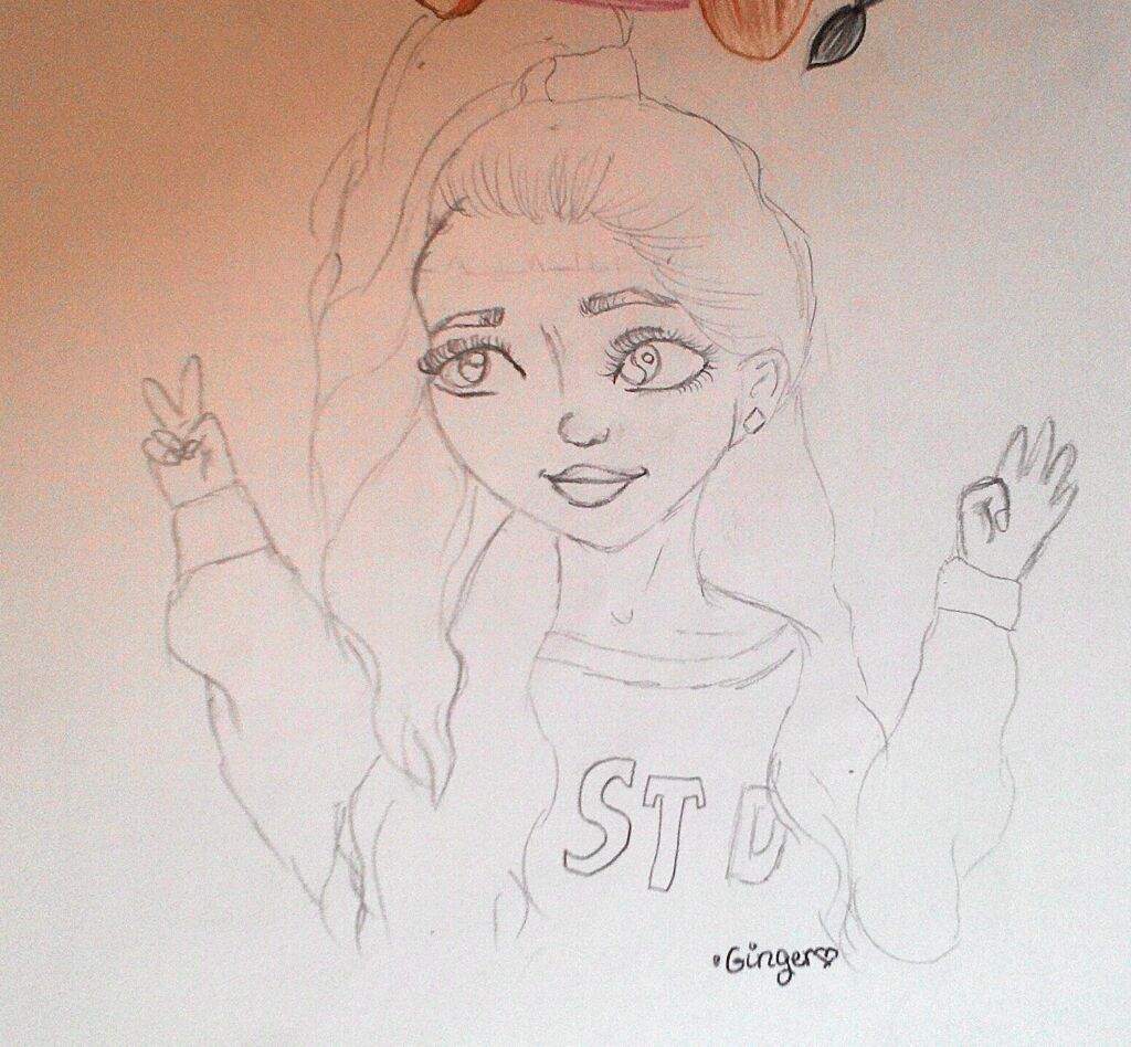 Download Ariana Grande as Melanie Martinez (drawing) | Crybabies Amino