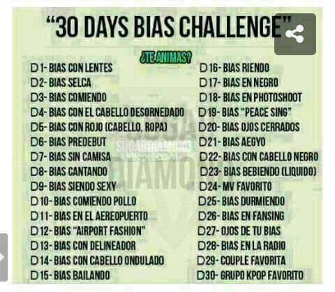 30 días bias challenge | BTS LATINO Amino