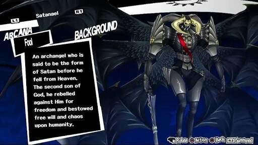 Satanael サタナエル Wiki Smt Persona Br Amino