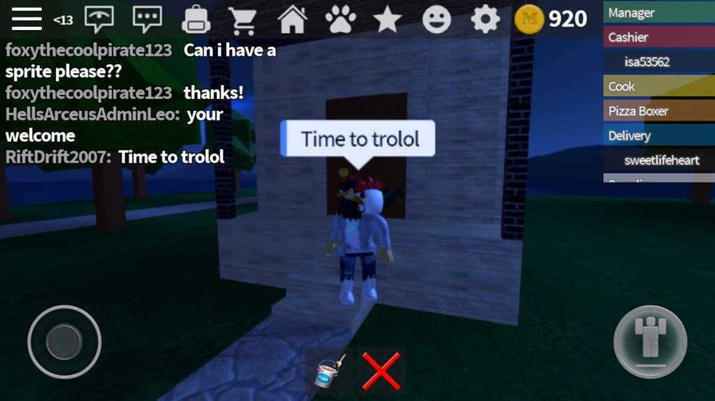 Work As A Pizza Place Troll Roblox Amino - trolling on work at a pizza place roblox amino