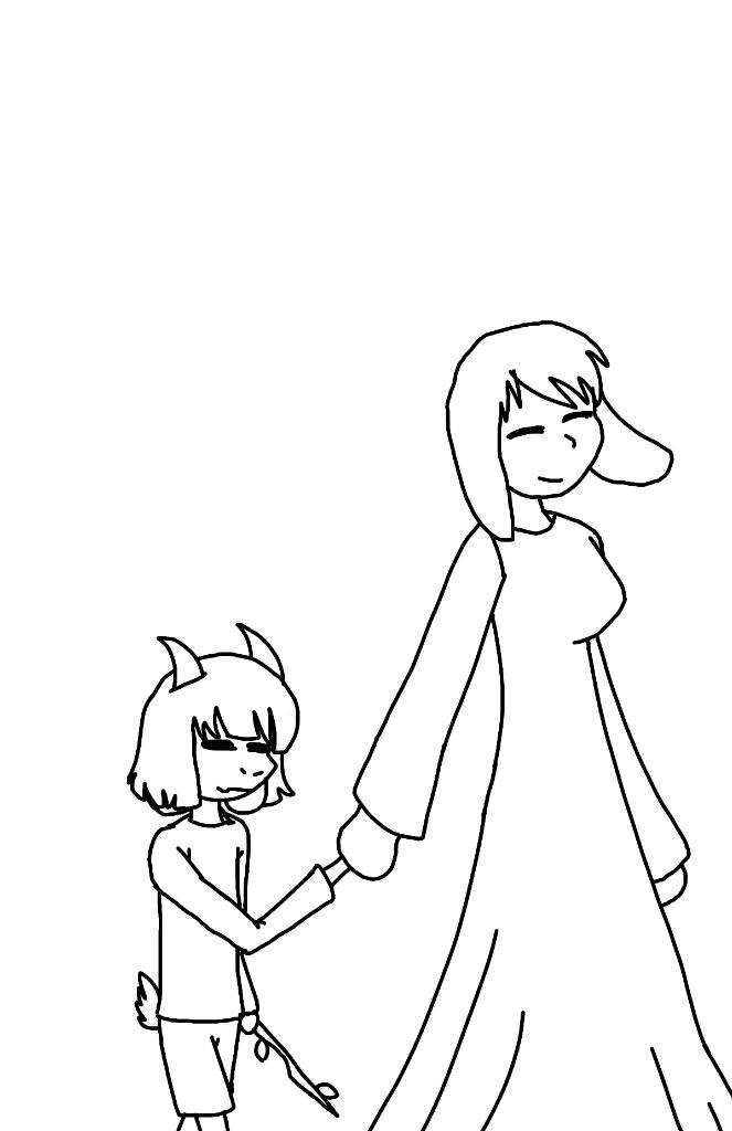 Overtale Toriel And Frisk Undertale Amino 4941