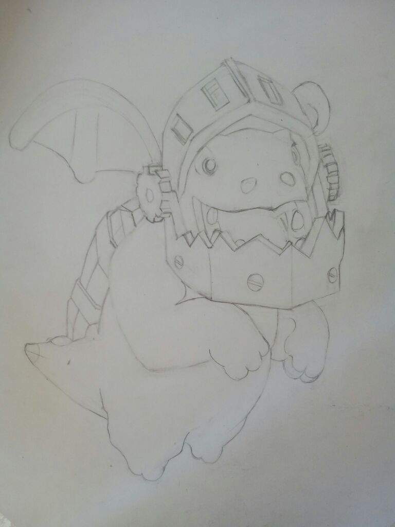 Dibujo De Dragon Infernal De Clash Royale Arte Amino Amino