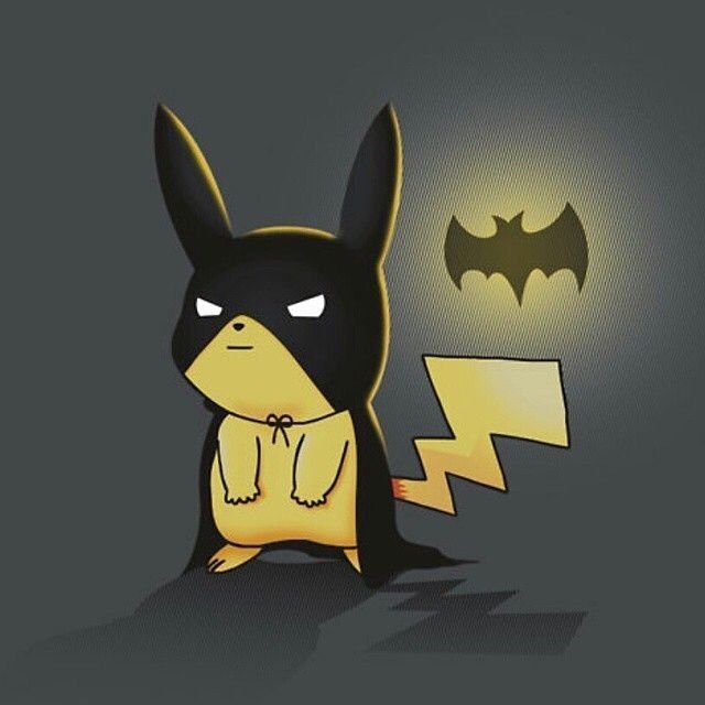 Batman and pikachu | Pokémon Amino