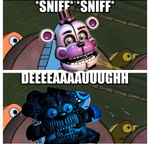 This is what happen if funtime freddy smells something bad | Five ...